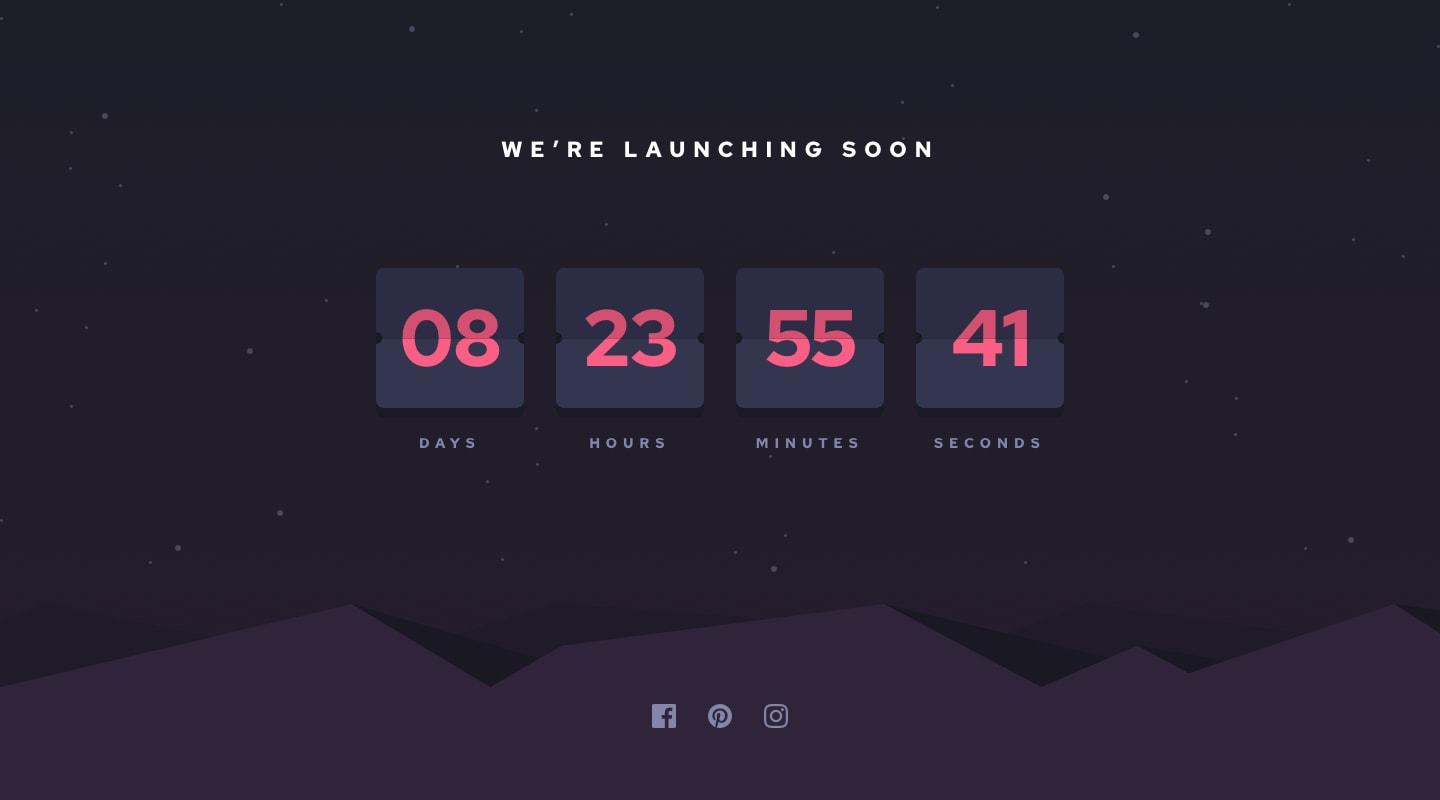 Launch Countdown Timer