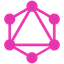 Logo da tecnologia GraphQL